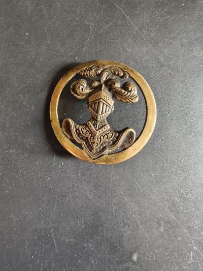 老王徽章第186期 - 法国装甲兵贝雷帽徽