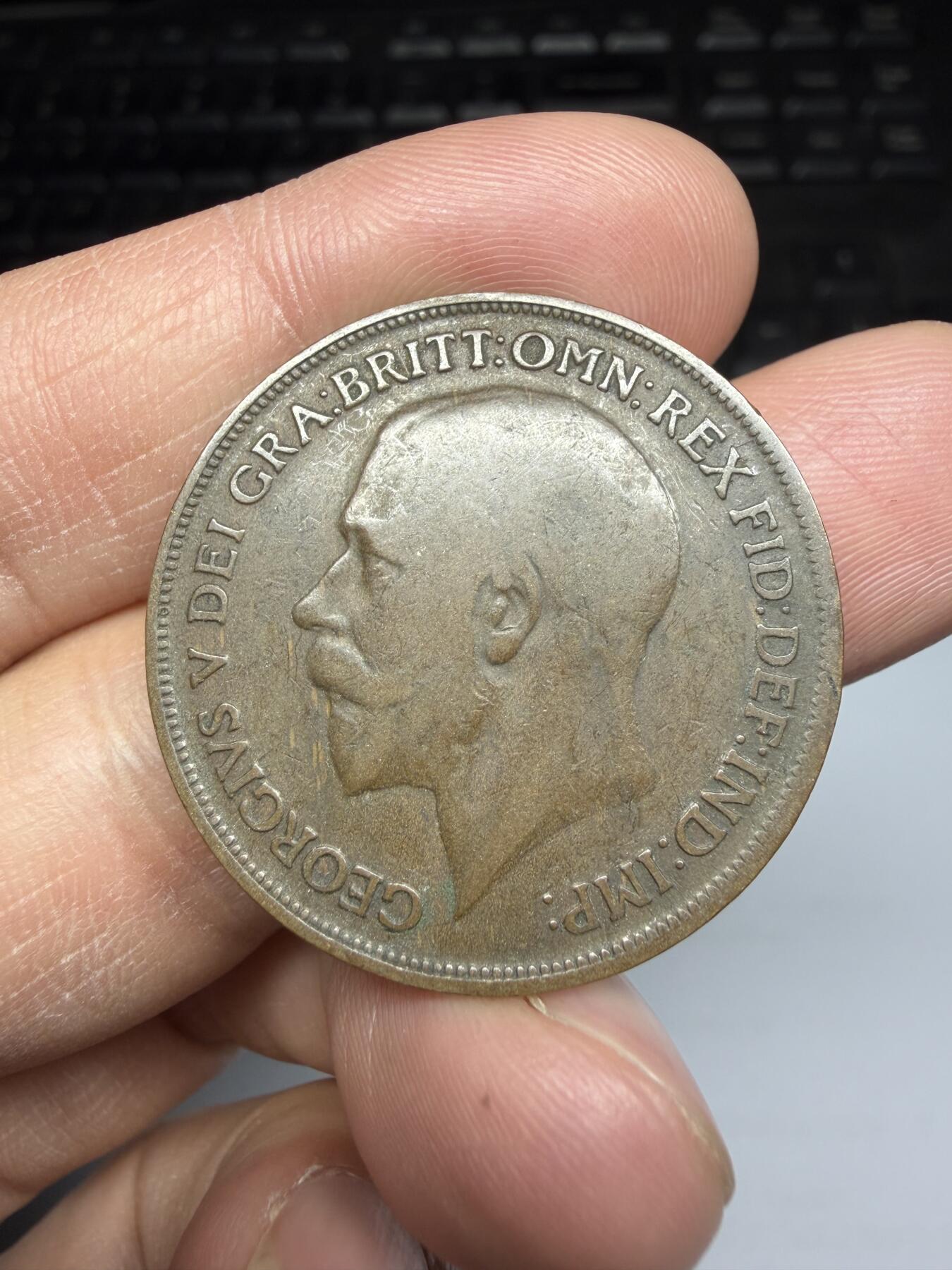 2026年集古藏今外币拍卖第三期-第1场—（总第311拍），可以寄存60天，满160元包邮。 1918年英国1便士