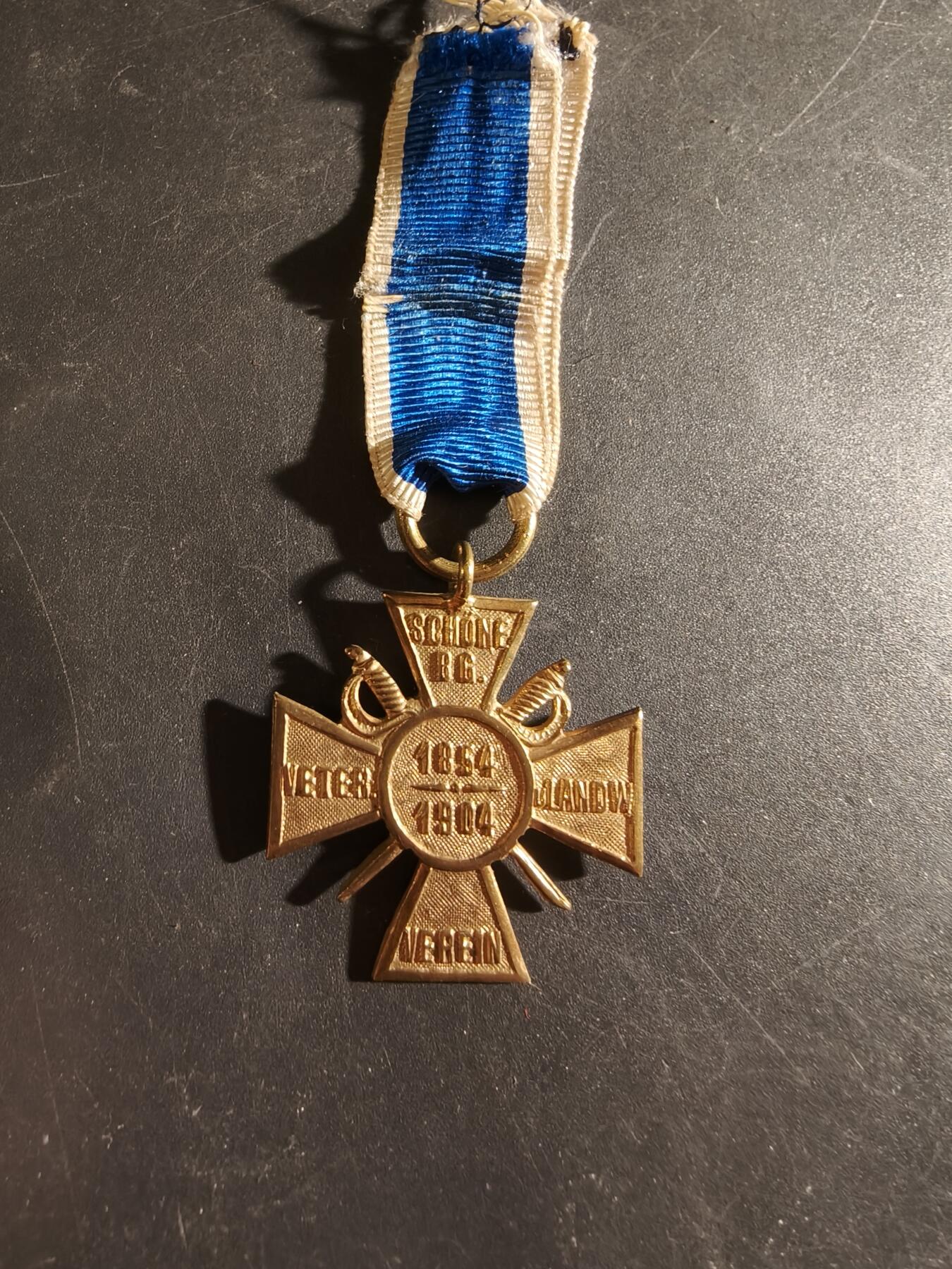 老王徽章第186期 德国一战老兵协会十字奖章