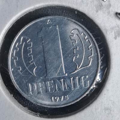 沼泽如烟--第1017场 - 东德1975年1芬尼