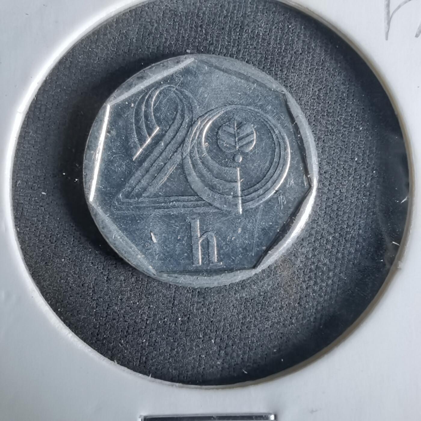 沼泽如烟--第1017场 捷克1994年20赫勒