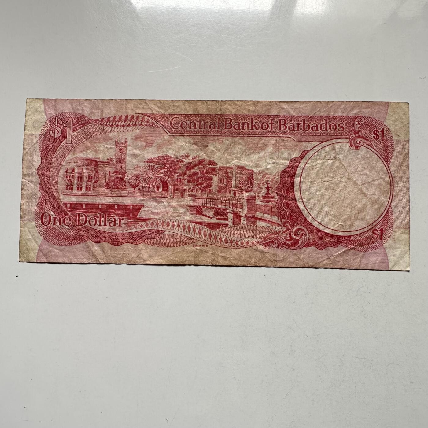 🌹外币初藏🌹🐯2026年第27场   每周二四六晚8️⃣点 接代拍 巴巴多斯1973年民族英雄普雷斯科德 1元