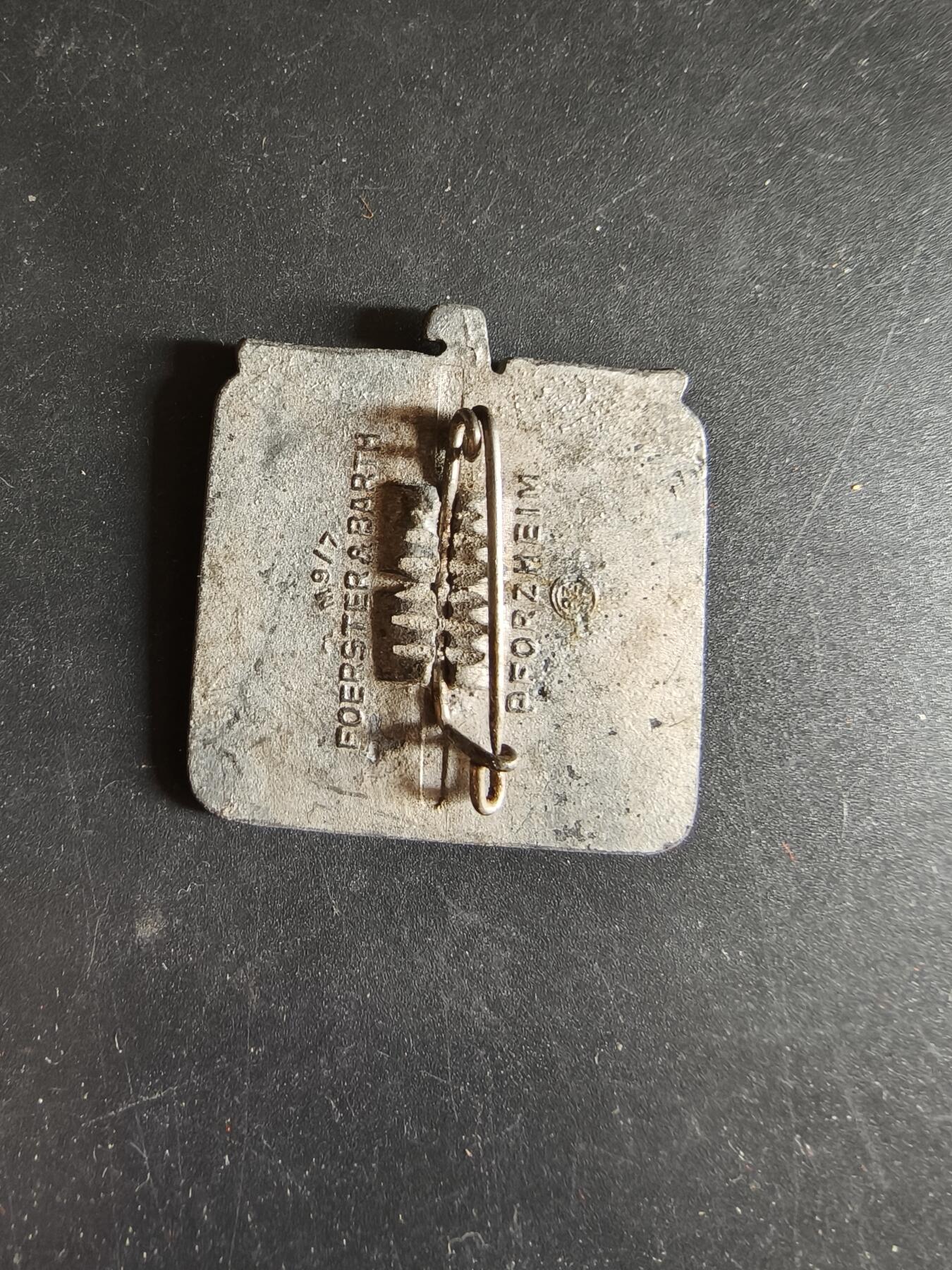 老王徽章第186期 德三1939年NSDAP地区代表大会证章   