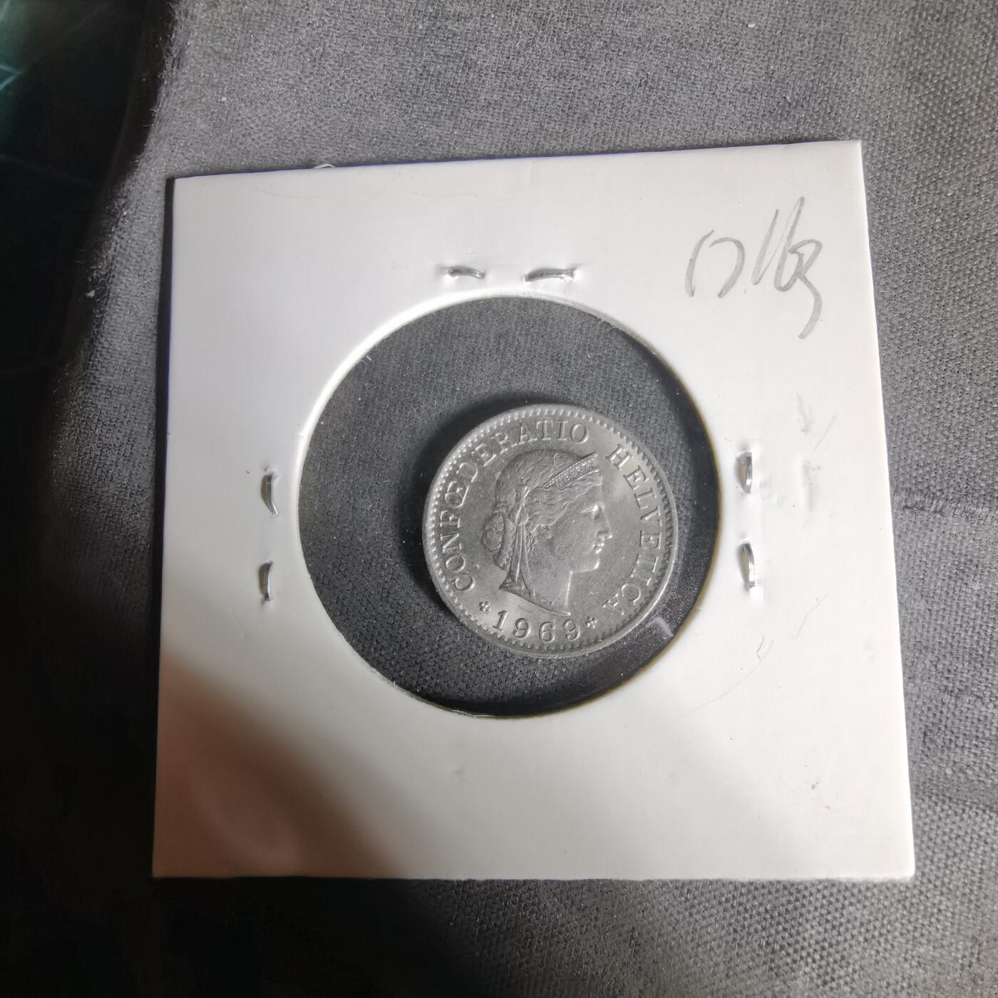 沼泽如烟--第1017场 瑞士1969年五分