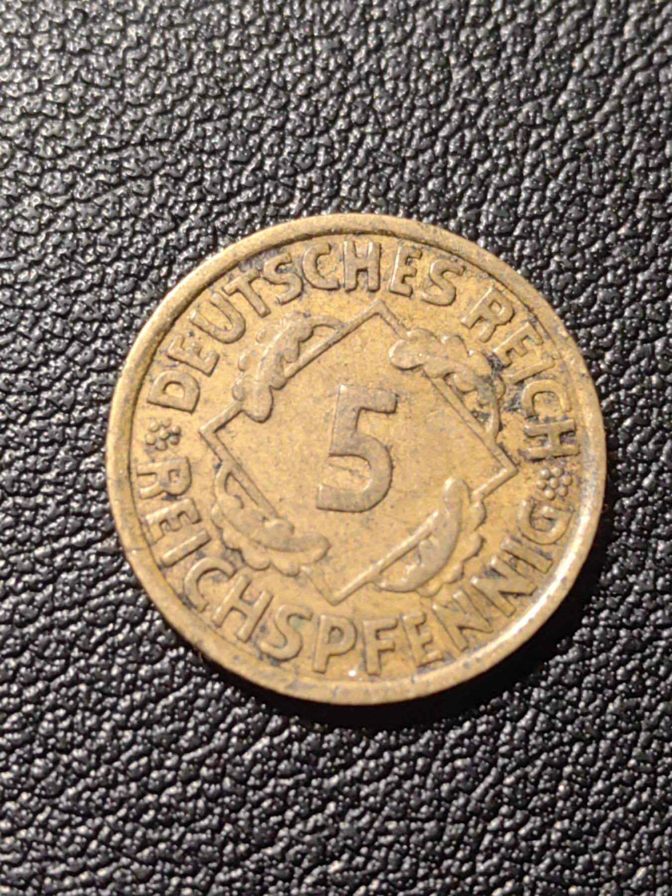 靖甫拍卖第六场 德三5芬尼 1936