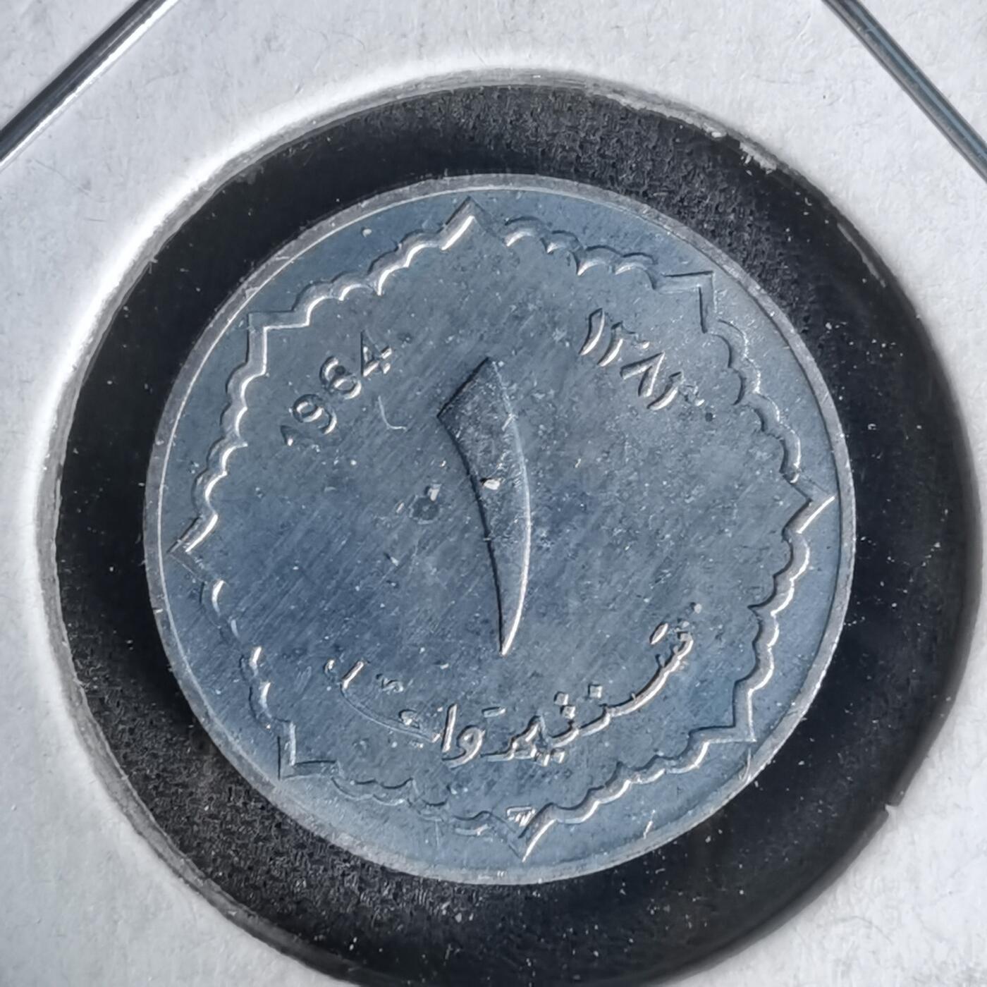 沼泽如烟--第1017场 阿尔及利亚1964年一分