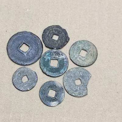 PCAI钱币  10-773  钱币证章古籍小专场 - 古币一组