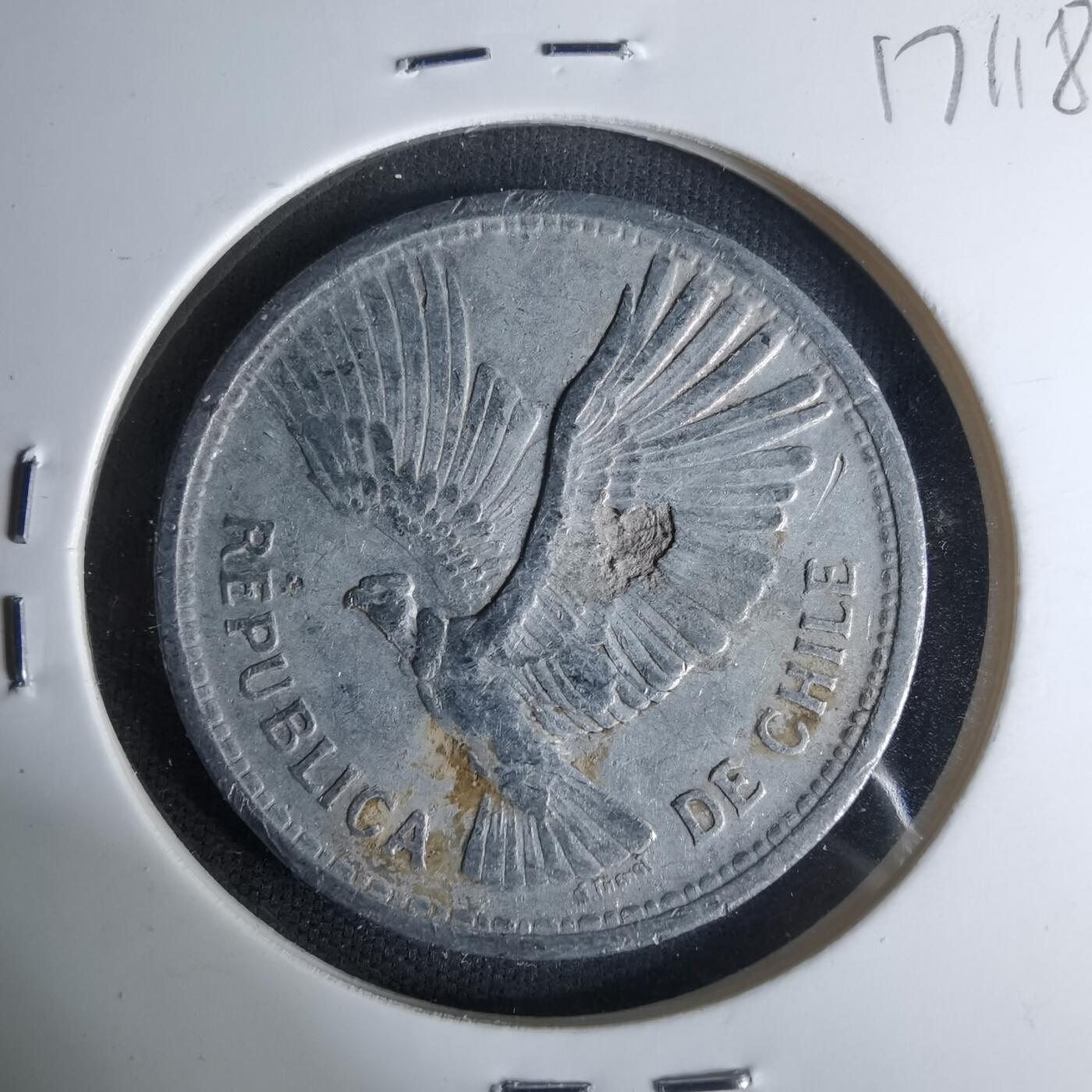 沼泽如烟--第1017场 智利1957年10比索