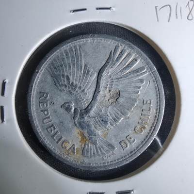 沼泽如烟--第1017场 - 智利1957年10比索