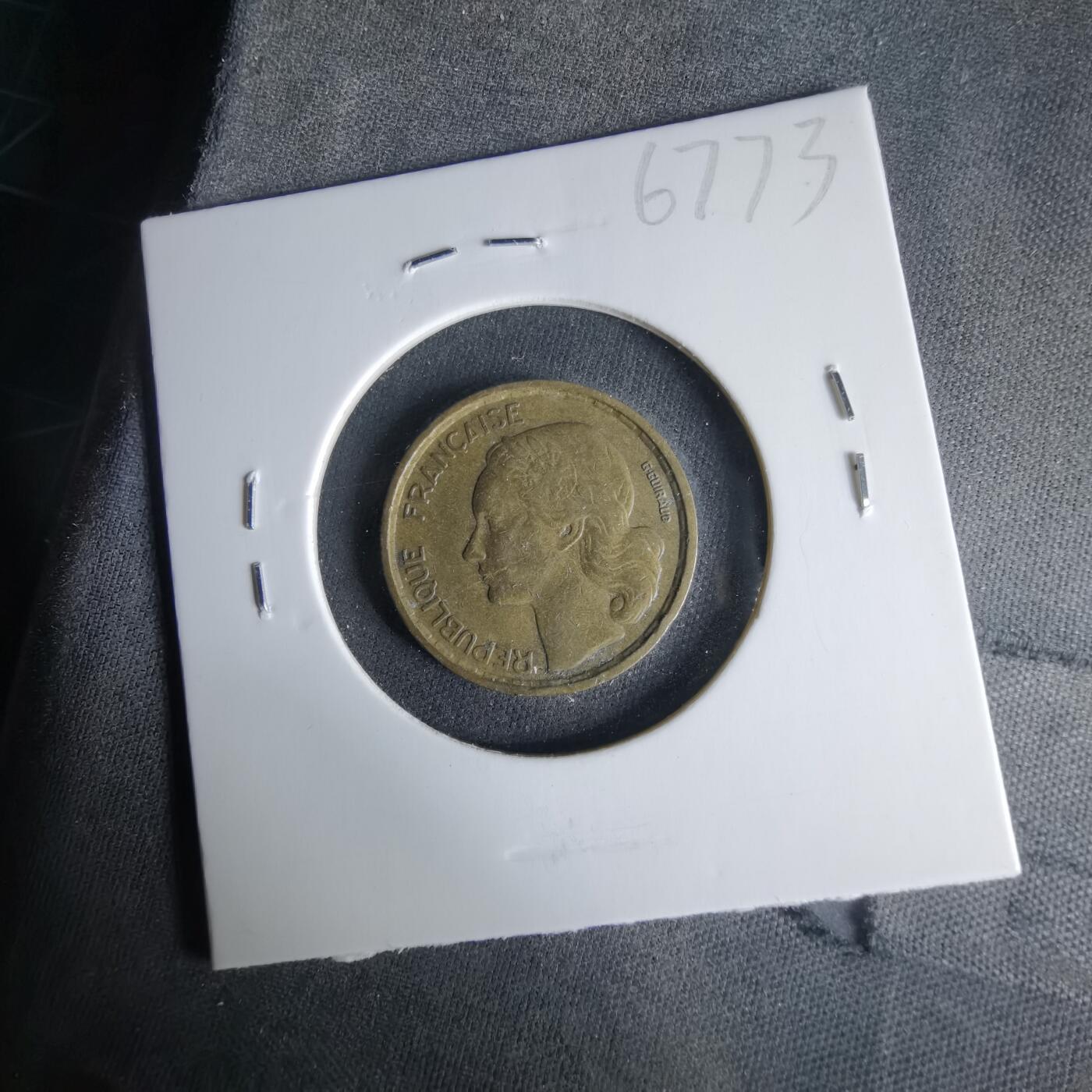 沼泽如烟--第1017场 法国1952年10法郎