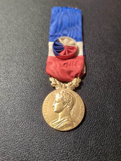 靖甫拍卖第六场 - 法国劳工奖章 银镀金