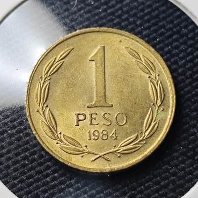 KK钱币收藏小铺   第404期 2月预留时间 周末发货 -  智利1比索 好品