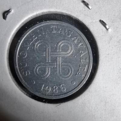 沼泽如烟--第1017场 - 芬兰1986年5芬尼