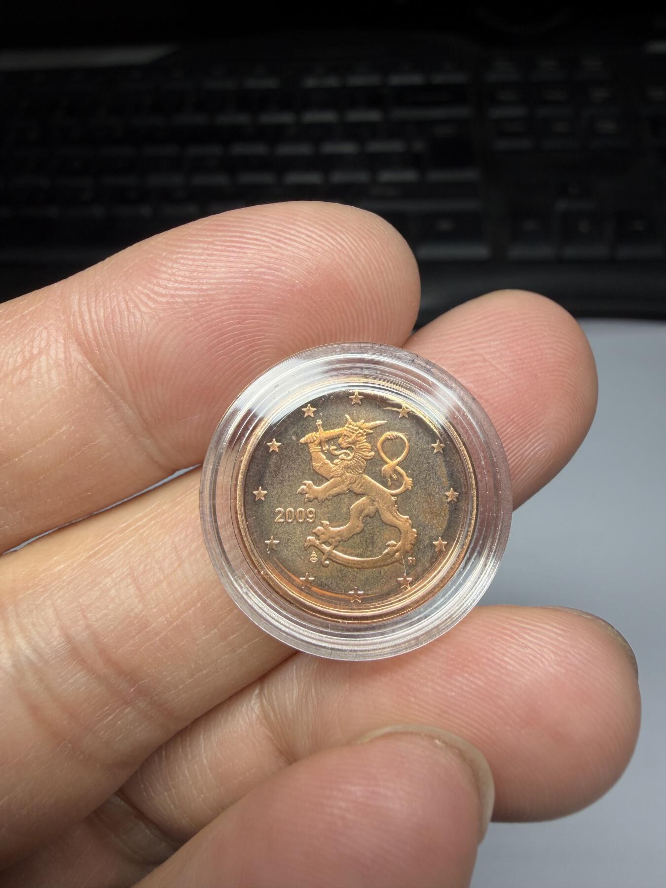 2026年集古藏今外币拍卖第三期-第1场—（总第311拍），可以寄存60天，满160元包邮。 2009年精制一欧分