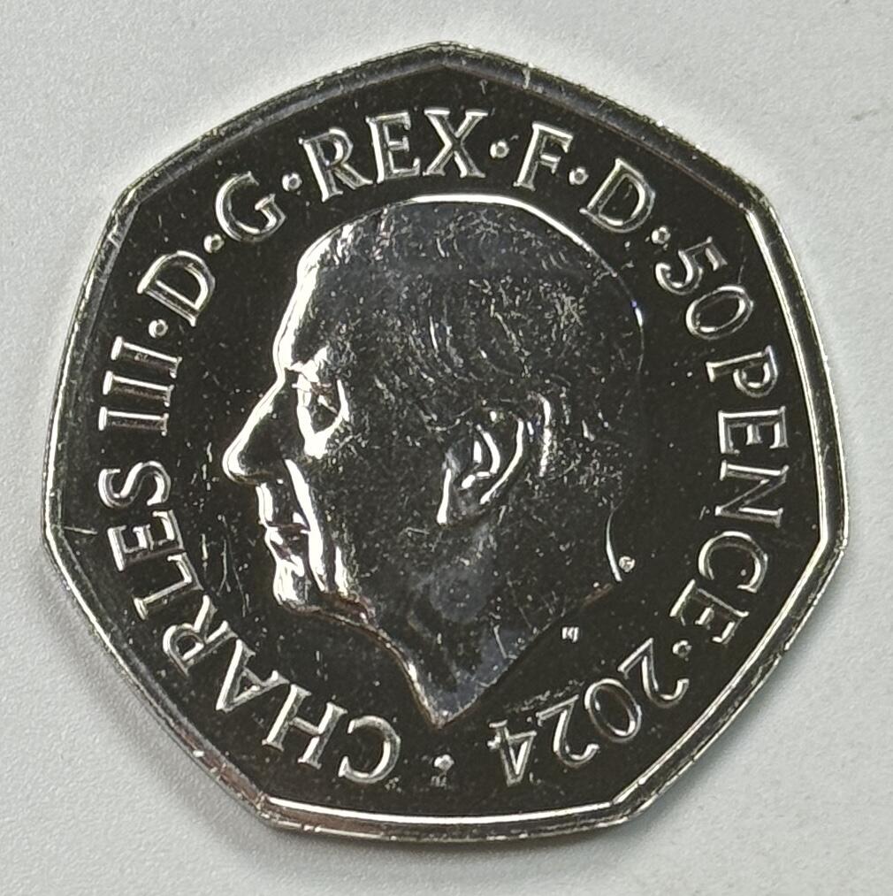 S&S Numismatic世界钱币-拍卖 第122期  英国2024年 巴黎奥运会和残奥会英国代表队 50便士纪念币 BU