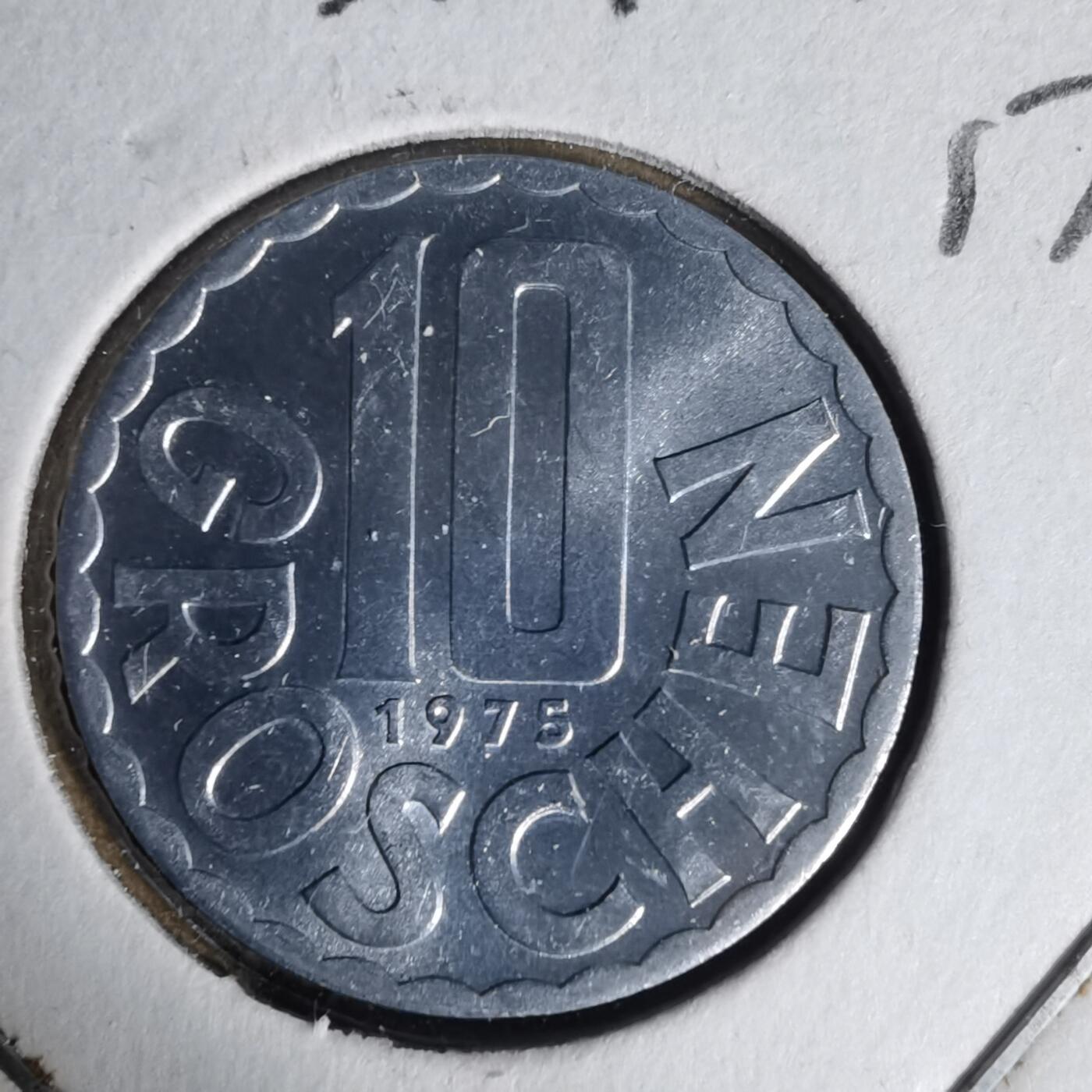 沼泽如烟--第1017场 奥地利1975年10格罗申