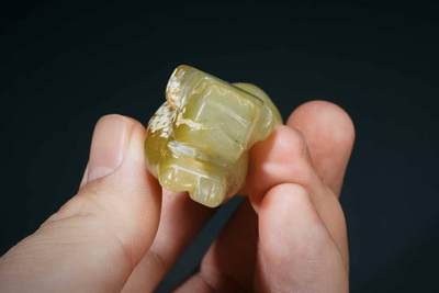 上海都达杂项专场90【全场包邮】  古玉生肖牛小摆件92-39