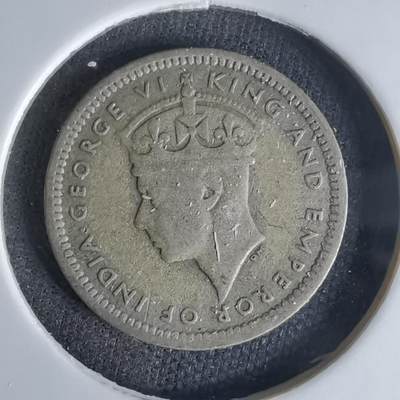 沼泽如烟--第1018场 - 英属马来亚1943年五分银币