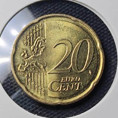 KK钱币收藏小铺   第404期 2月预留时间 周末发货 -  20欧分 好品