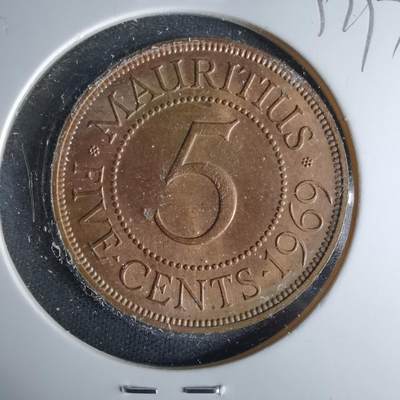 沼泽如烟--第1017场 - 毛里求斯1969年5分