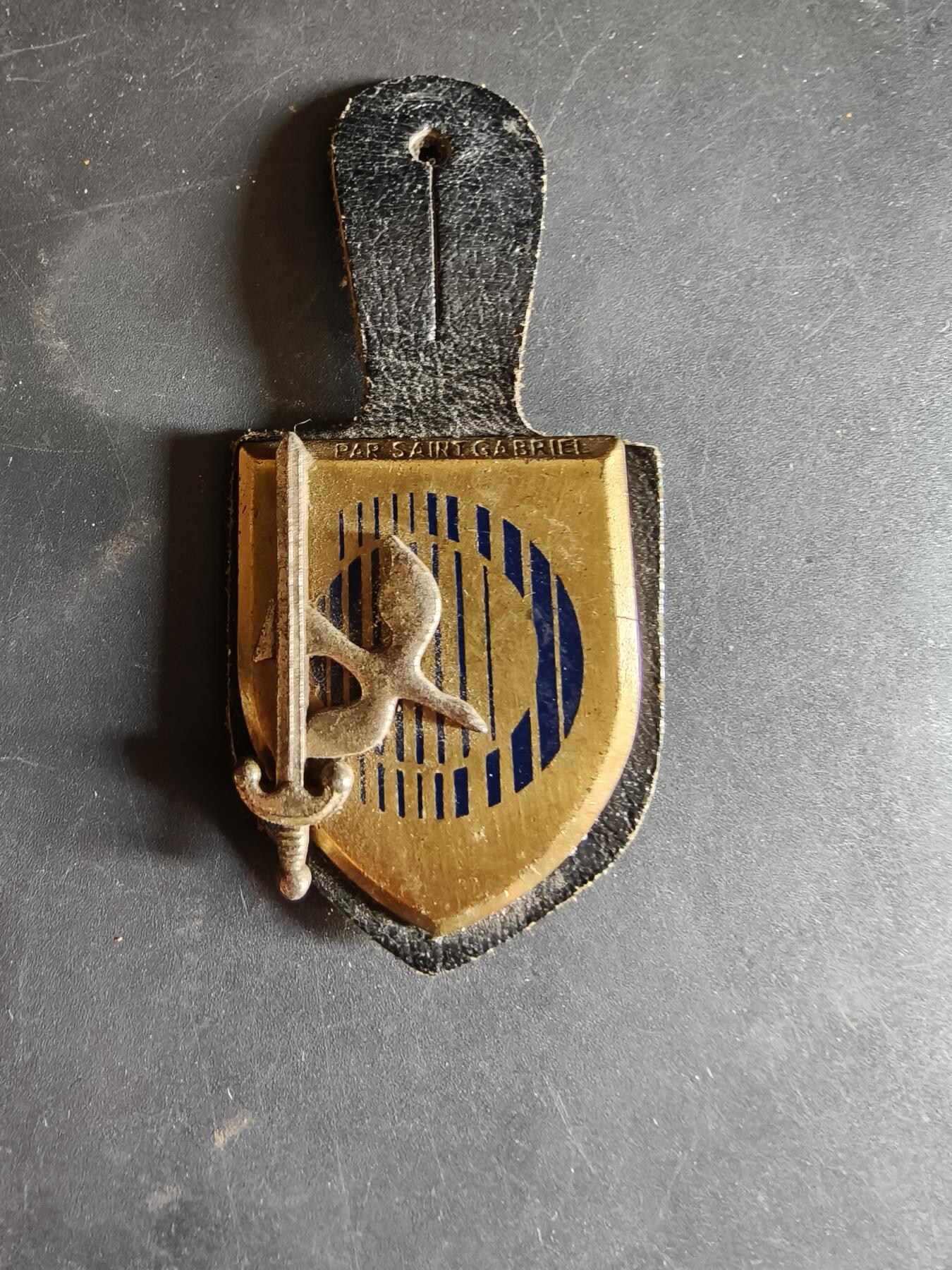 老王徽章第186期 法国陆军通信中央管理人员证章