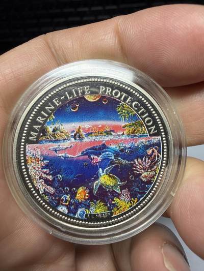 2026年集古藏今外币拍卖第三期-第1场—（总第311拍），可以寄存60天，满160元包邮。 - 1993年帕劳彩色五元纪念币