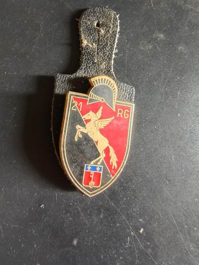 老王徽章第186期 - 法国陆军第21工兵团证章