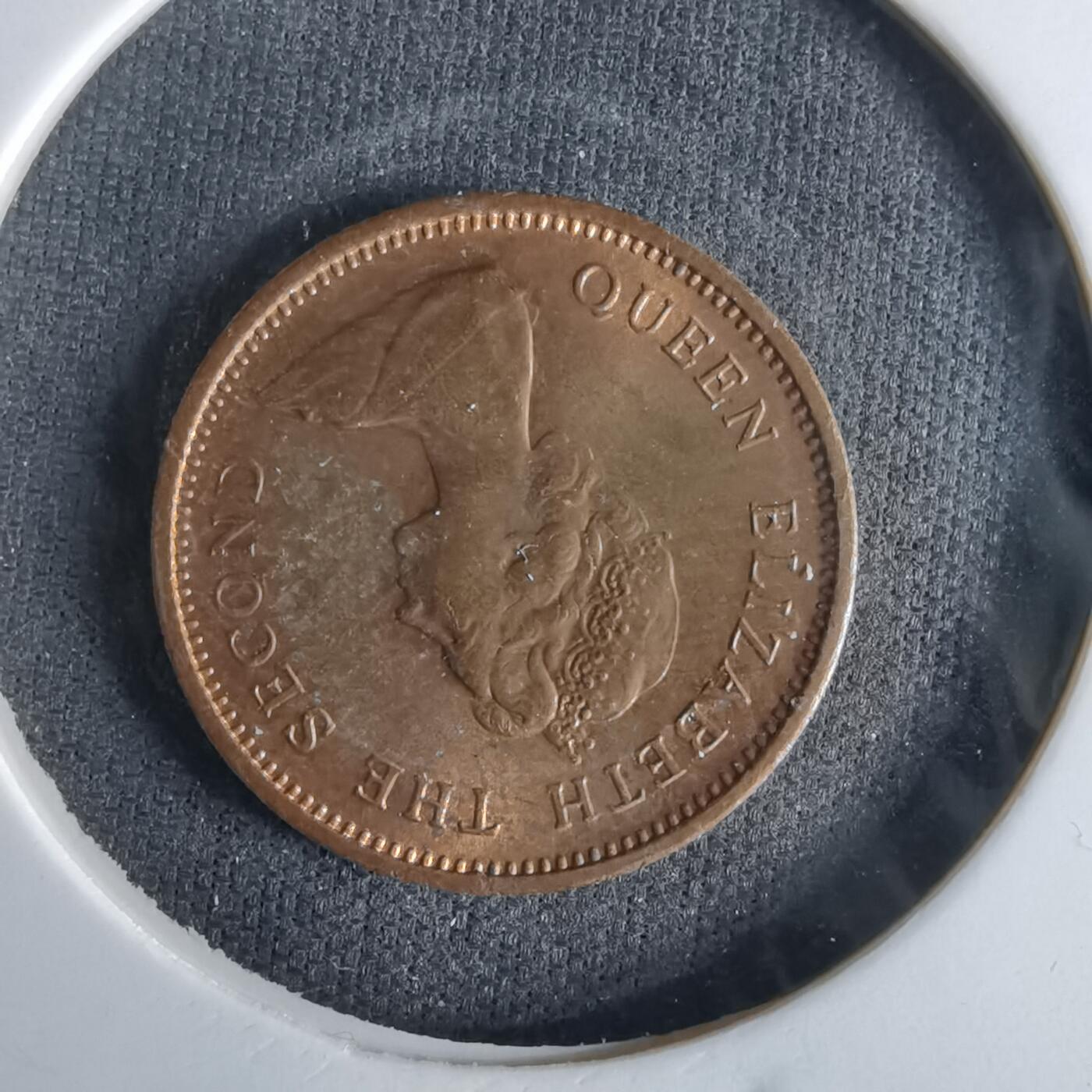 沼泽如烟--第1017场 泽西1971年半便士