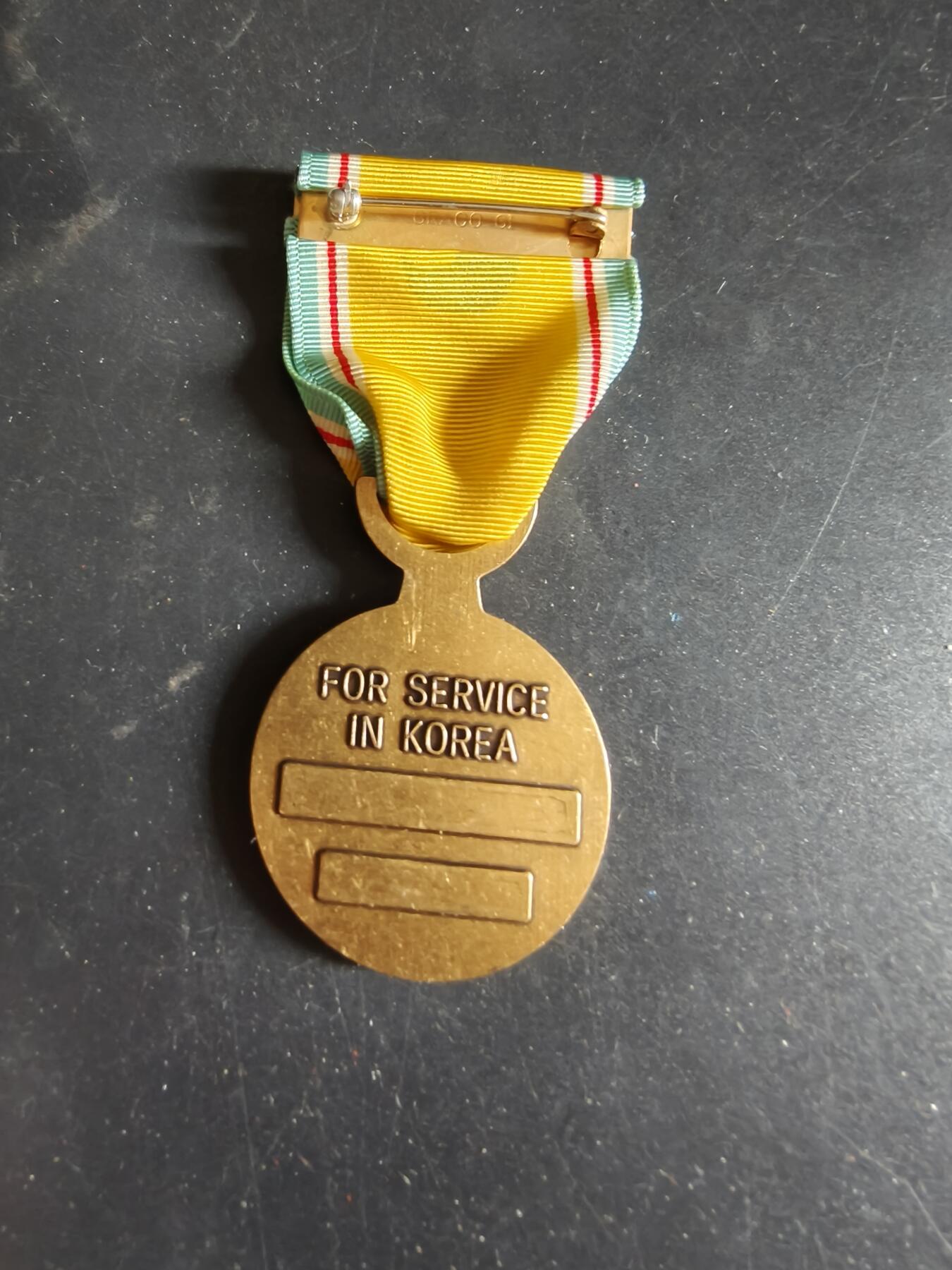 老王徽章第186期 韩国韩战服役奖章   美国人版