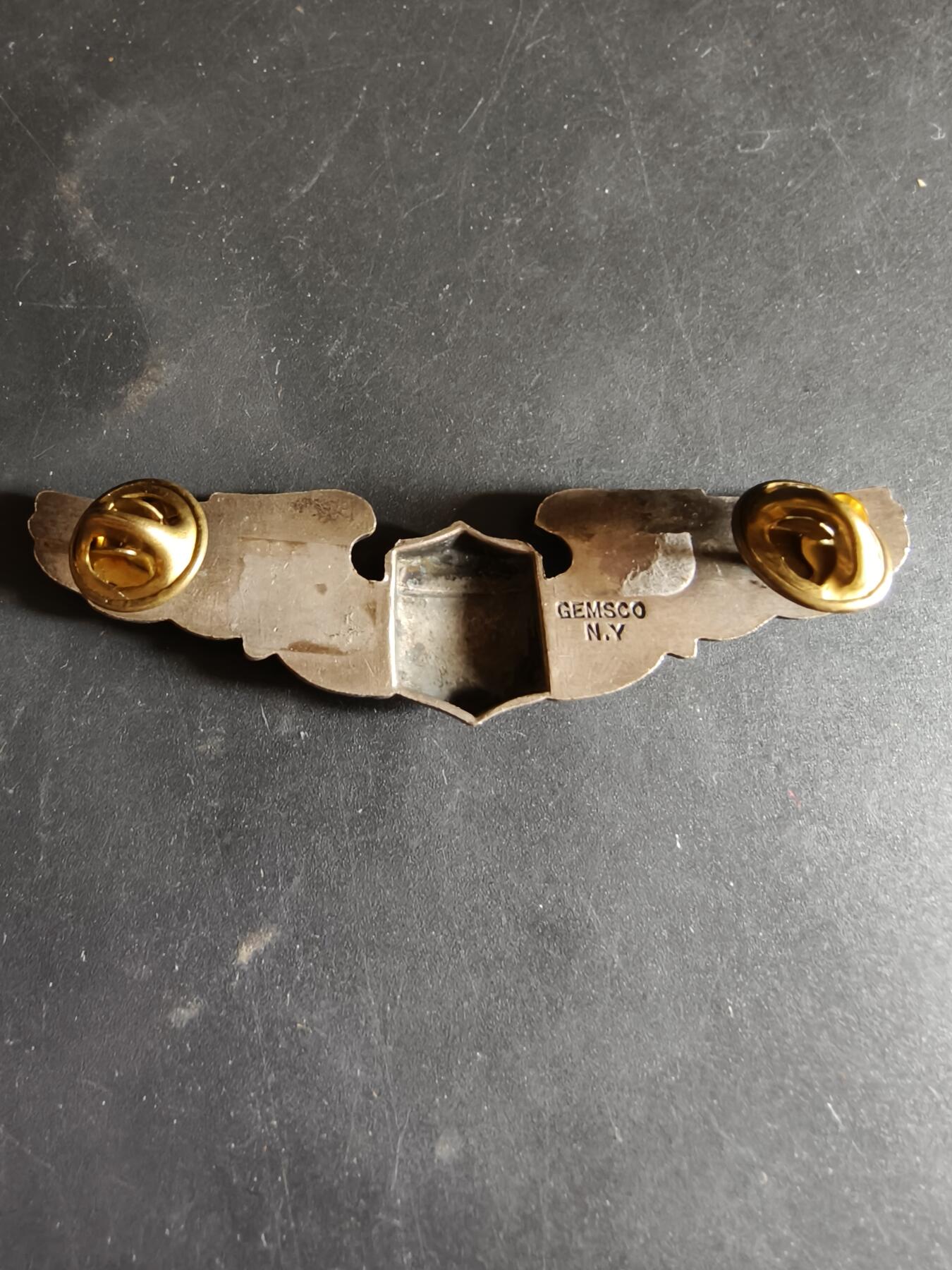 老王徽章第186期 美国空军飞行员技能章    3英寸     Gemsco厂标