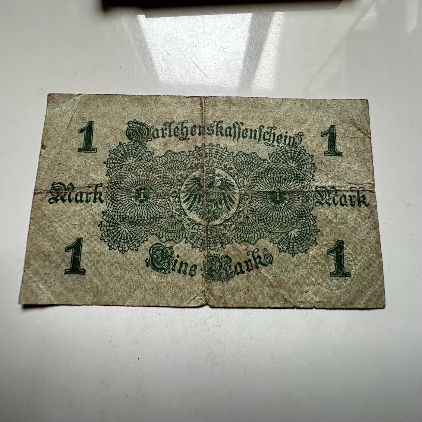 🌹外币初藏🌹🐯2026年第27场   每周二四六晚8️⃣点 接代拍 德国1914年战争时期 1马克贷款纸币