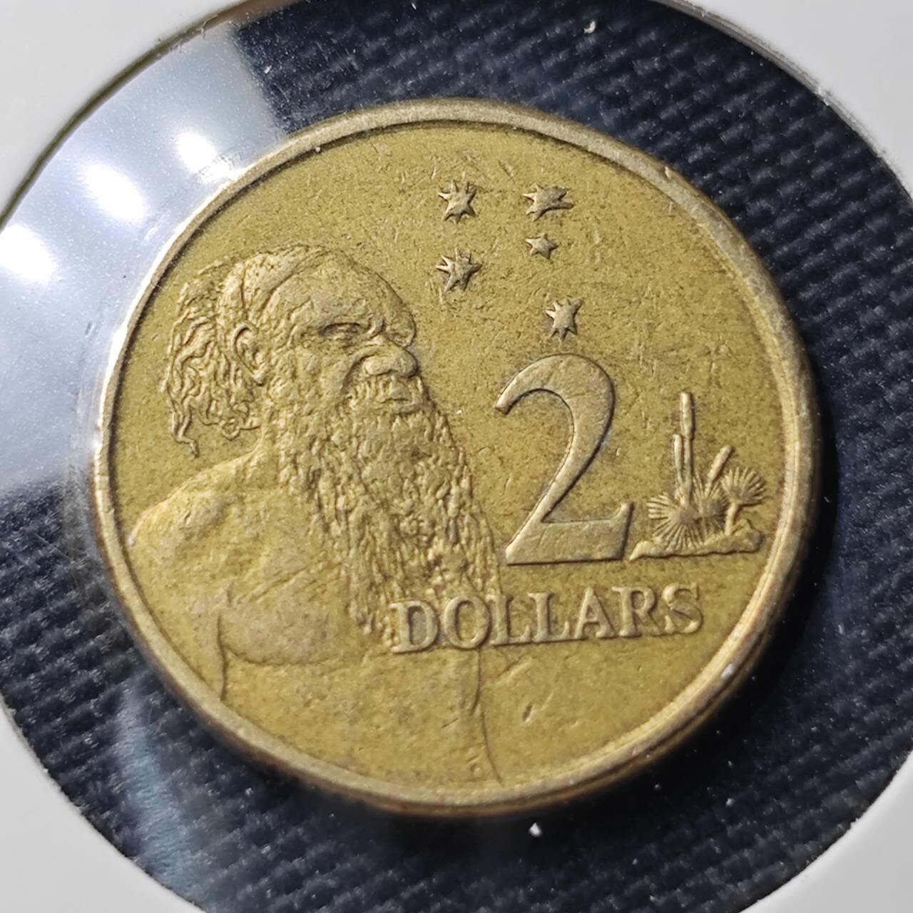 KK钱币收藏小铺   第404期 2月预留时间 周末发货  澳大利亚2元