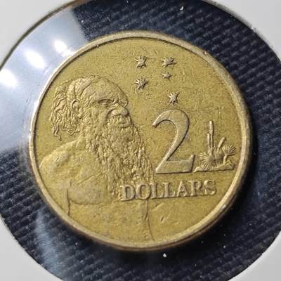 KK钱币收藏小铺   第404期 2月预留时间 周末发货 -  澳大利亚2元
