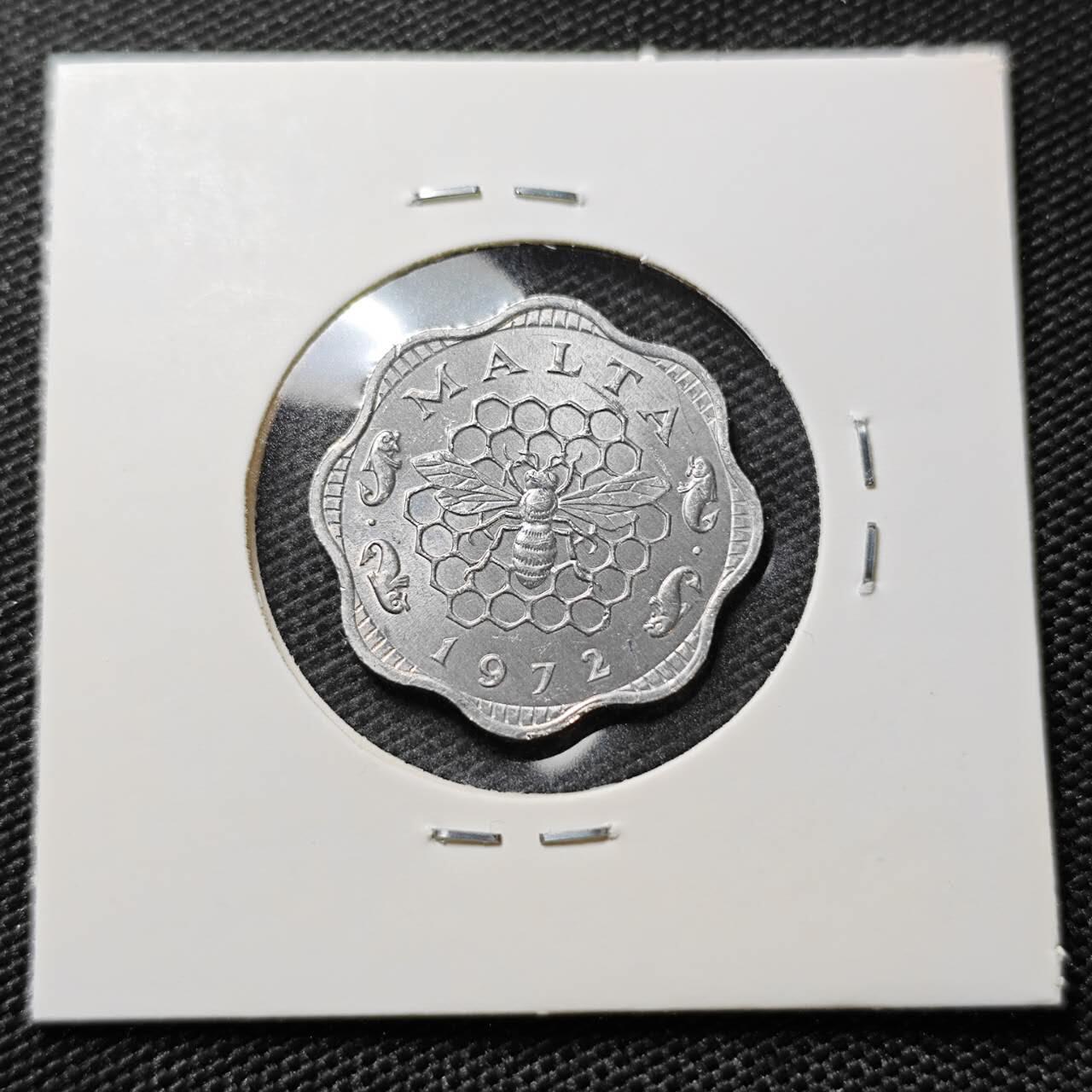 KK钱币收藏小铺   第404期 2月预留时间 周末发货  马耳他3米尔 好品