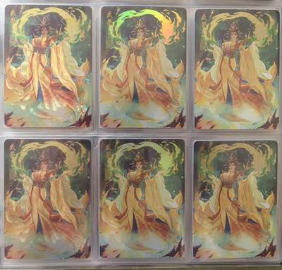 卡牌限时031期专场（21号晚21点截拍） - 燎原解语花编号特卡，武则天，三工艺，6宫。靓号522,987,004,638,266,908