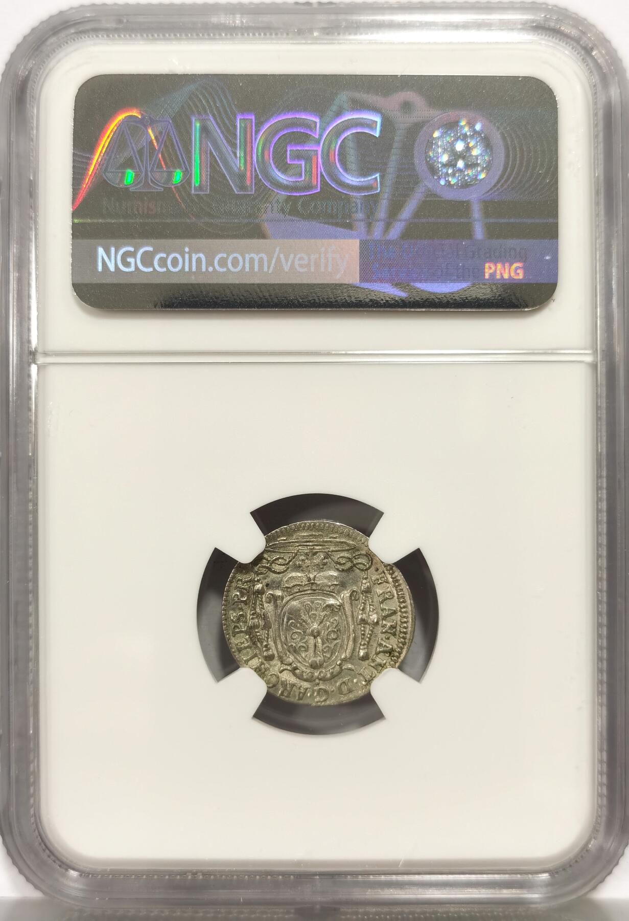 博洋堂世界钱币拍卖第164期（全场包邮） NGC MS65 神罗奥地利萨尔茨堡1711年2克鲁泽银币，稀见品种，仅有2枚更高分