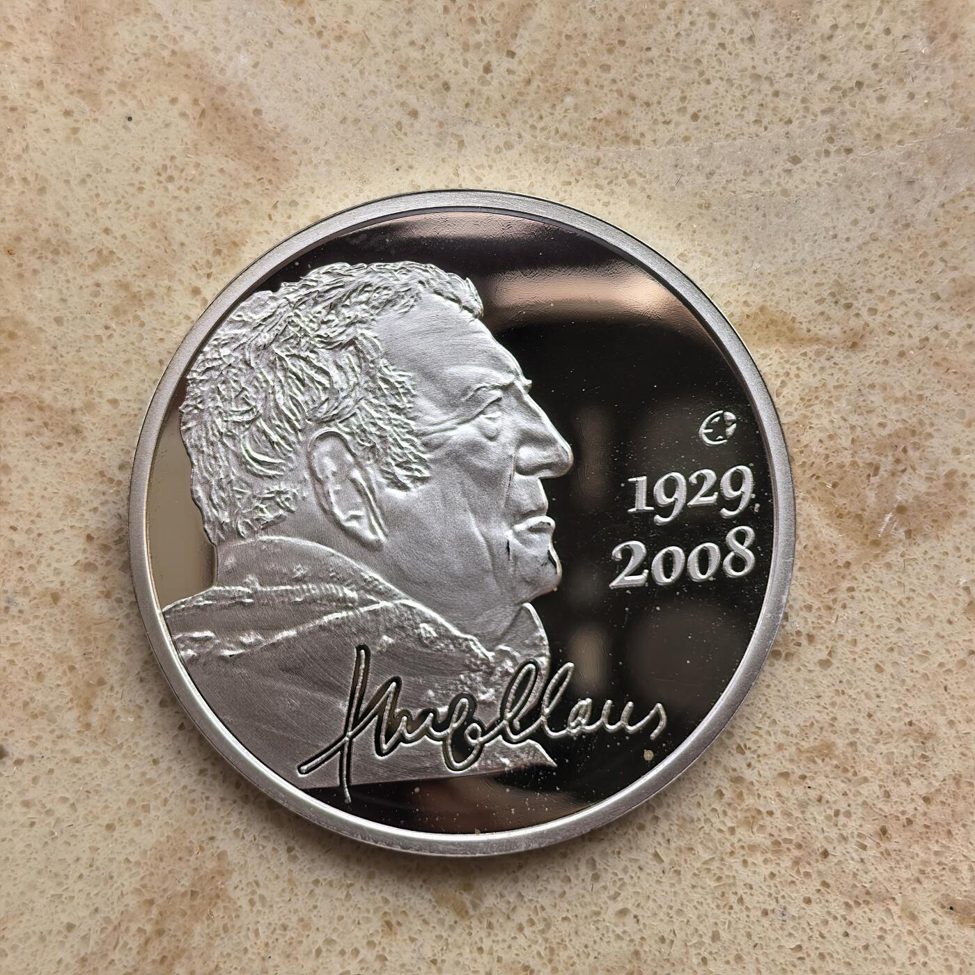 道一币馆币章第一百六十八场 原盒证 比利时2013年诗人雨果·克劳斯逝世5周年10欧元精制银币 