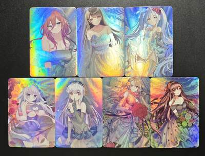 天玑星卡拍第177期《3.9周一截拍》持续收拍收评中 满赠卡需备注 动漫美女 彩闪 七张 自制卡