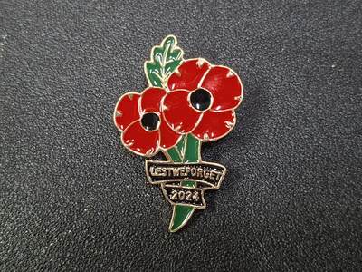 西秦中古拍卖第八十期  - 英国2024年阵亡将士纪念日虞美人纪念章