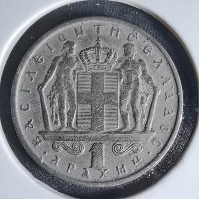 沼泽如烟--第1018场 - 希腊1966年1德拉克马