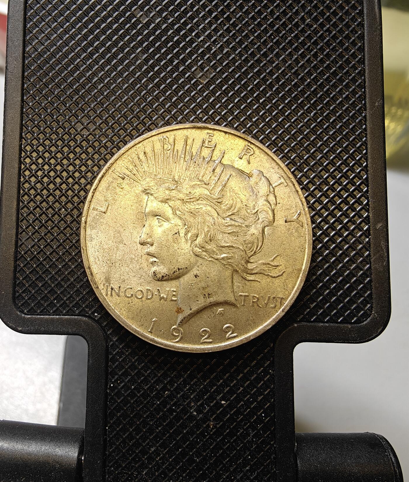 MS极品黄油转光和平鸽银币