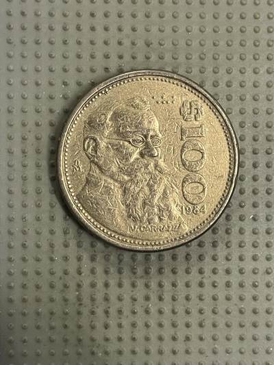 2026年第32场各国散币拍卖（总第182场） - 墨西哥1984年100比索