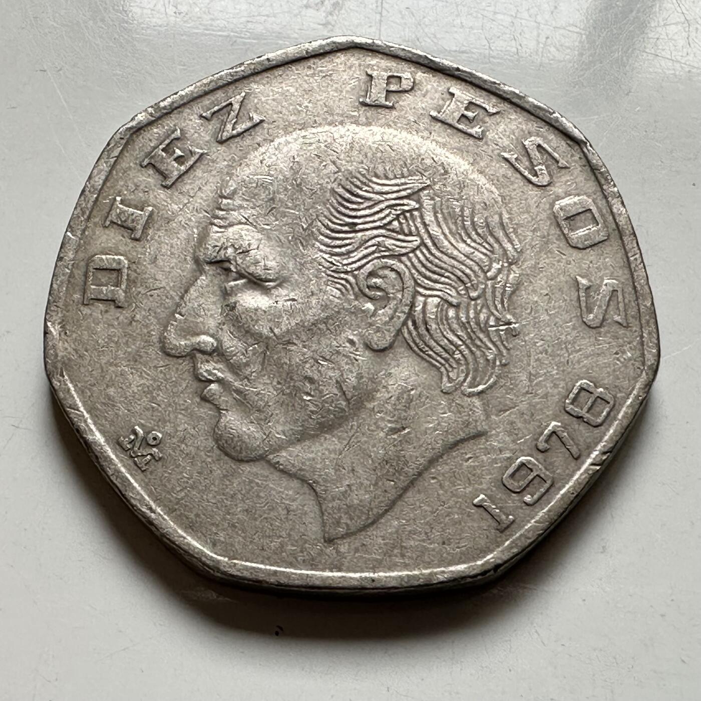 🌹外币初藏🌹🐯2026年第27场   每周二四六晚8️⃣点 接代拍 墨西哥1978年10比索