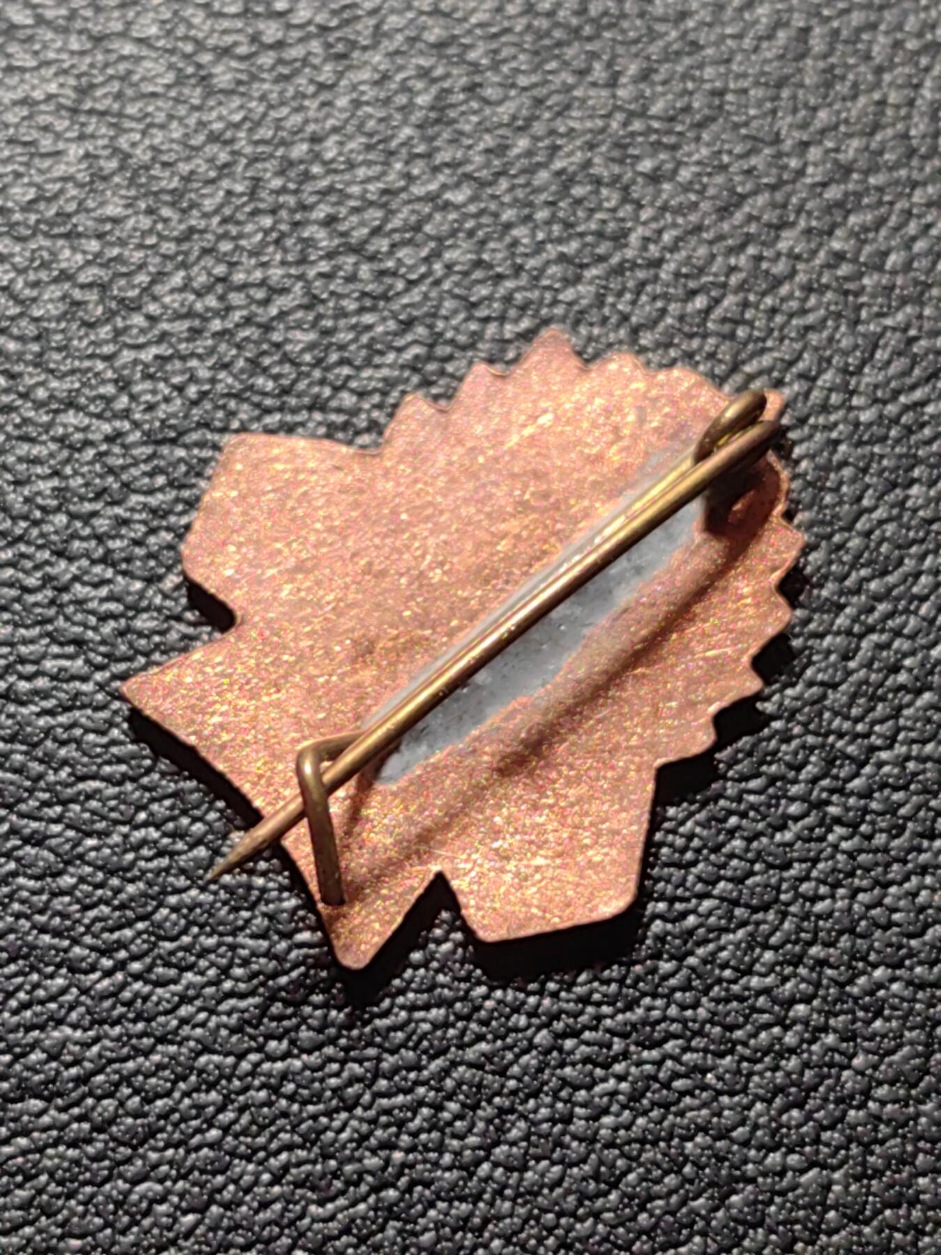 靖甫拍卖第六场 匈牙利轻工业20年服务徽章 铜珐琅