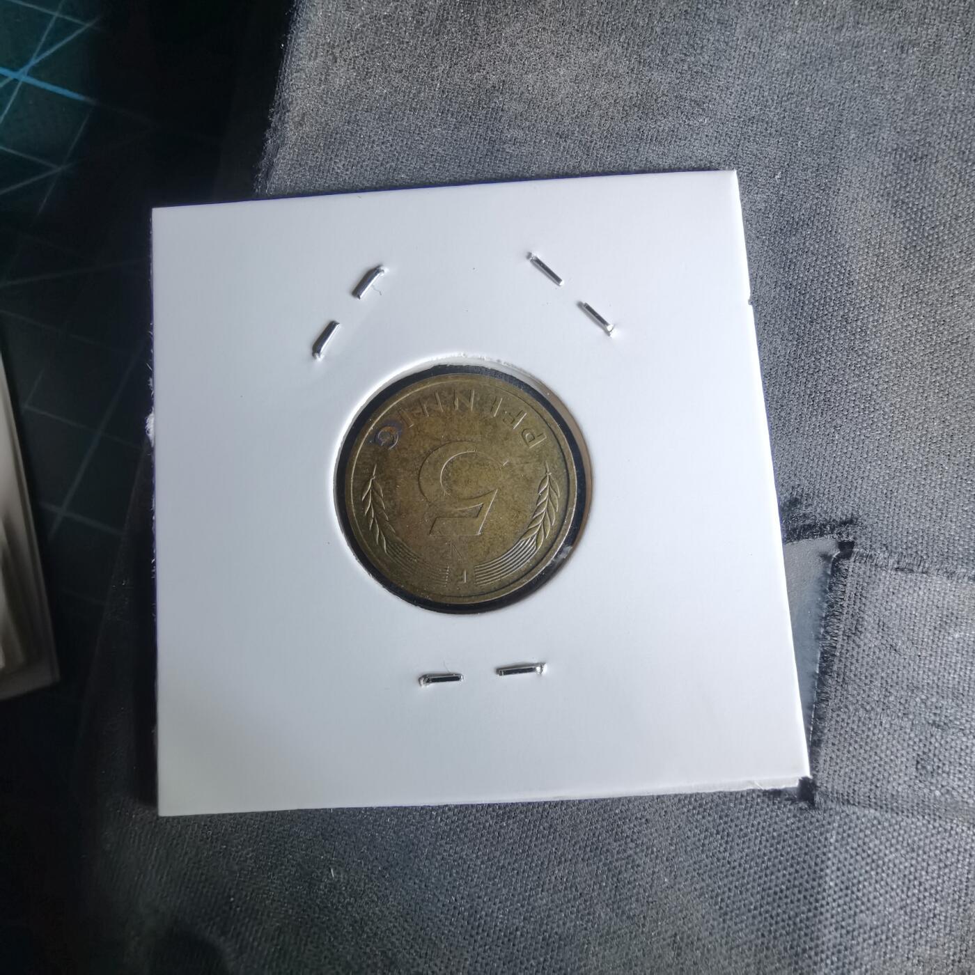 沼泽如烟--第1018场 德国1996年5芬尼