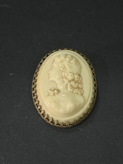 海外回流精品专场 - 法国回流老胸针（铜底座，4cm）