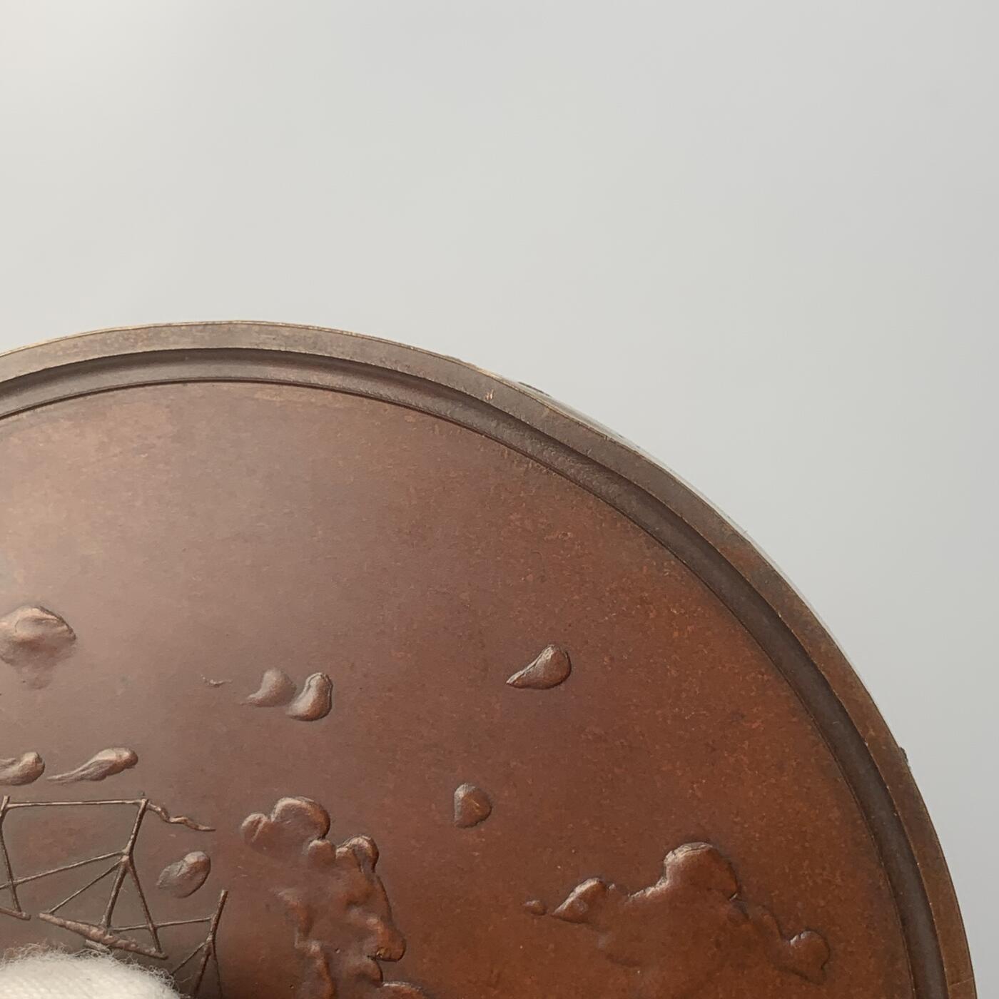 掌中浮雕-藏着的欧洲第054场 1854年邓肯·英格拉姆的营救马丁·科什塔，102mm，Peter F Cross, James B Longacre and S Eastman雕刻