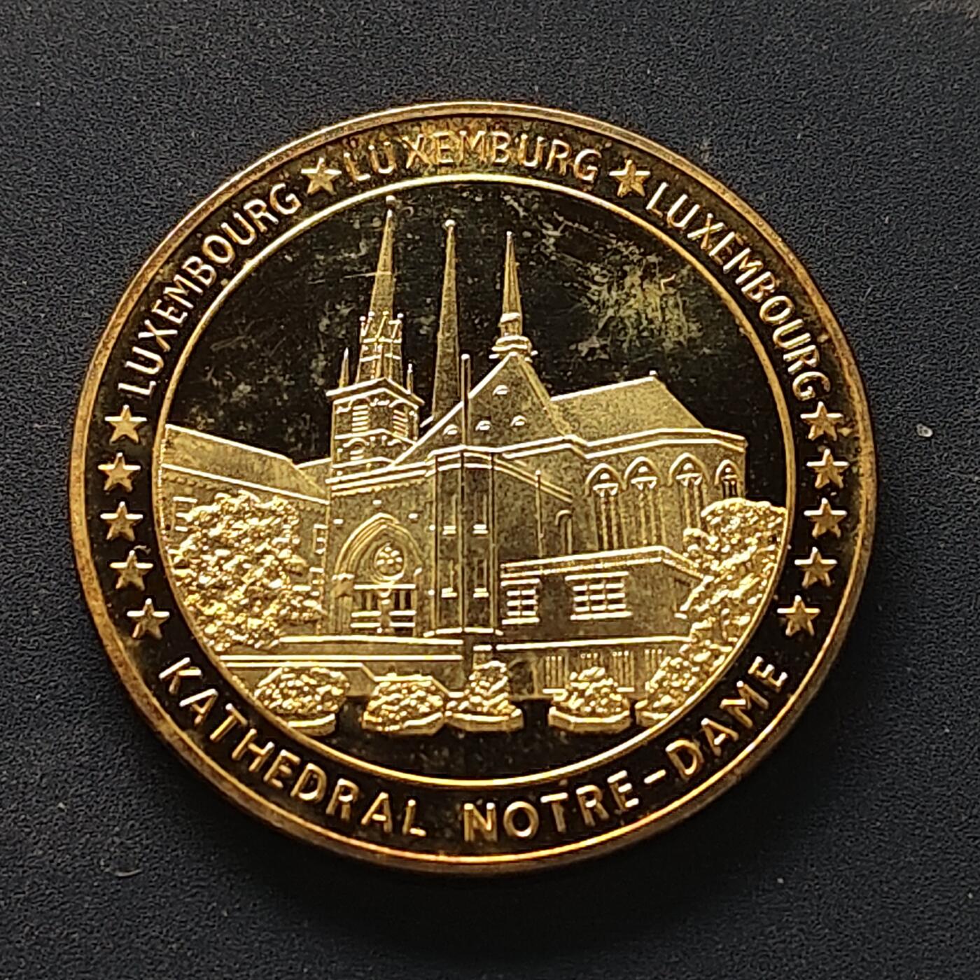 【全场包邮】纯粹捡漏拍510场 【纪念章】欧盟国家系列卢森堡圣母主教座堂纪念章