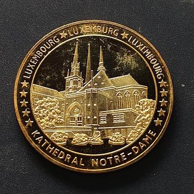 【全场包邮】纯粹捡漏拍510场 - 【纪念章】欧盟国家系列卢森堡圣母主教座堂纪念章