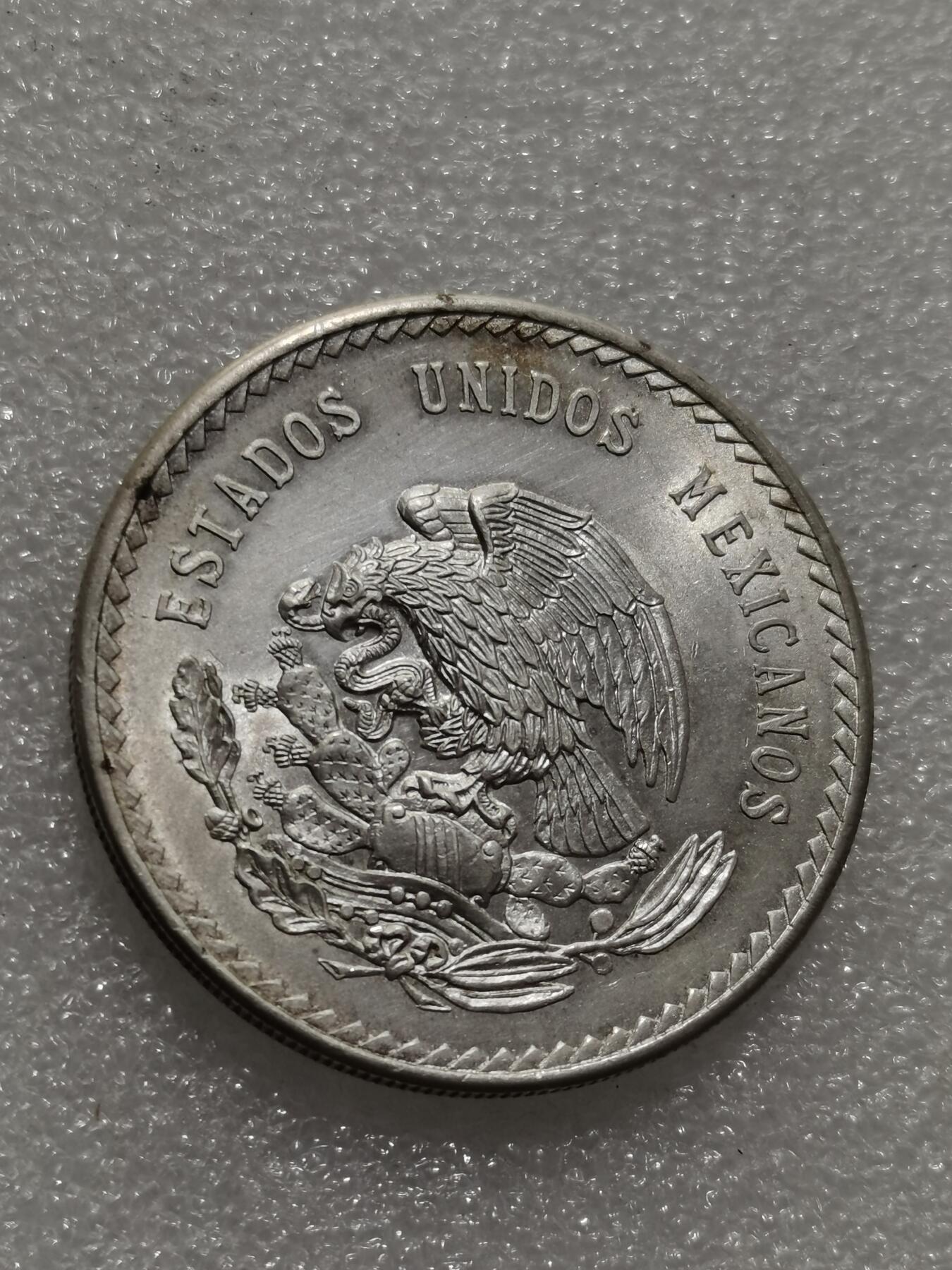 天下钱庄专场欢迎参拍 墨西哥印第安人酋长银币